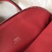 Hermes Bolide 27 Handmade Bag In Red Clemence Leather