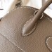 Hermes Bolide 27 Handmade Bag In Taupe Clemence Leather