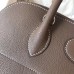 Hermes Bolide 31 Handmade Bag In Taupe Clemence Leather