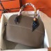 Hermes Bolide 31 Handmade Bag In Taupe Clemence Leather