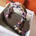 Hermes Bolide 31 Handmade Bag In Taupe Clemence Leather