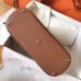 Hermes Bolide 31 Handmade Bag In Gold Clemence Leather