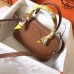 Hermes Bolide 31 Handmade Bag In Gold Clemence Leather