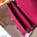 Hermes Constance 24 Handmade Bag In Rose Red Epsom Leather