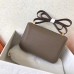 Hermes Constance 24 Handmade Bag In Taupe Epsom Leathe