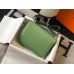 Hermes Constance 24 Handmade Bag In Vert Criquet Epsom Leather