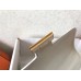 Hermes Constance 24 Handmade Bag In White Epsom Leather