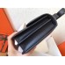 Hermes Constance 24 Handmade In Black Swift Leather