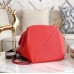 Hermes Licol 17cm Bag In Red Evercolor Calfskin