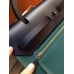 Hermes Herbag Zip 31cm Bag In Navy And Green