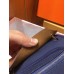 Hermes Herbag Zip 31cm Bag In Brown And Blue