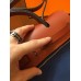 Hermes Herbag Zip 31cm Bag In Camel And Blue