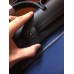 Hermes Herbag Zip 31cm Bag In Black And Blue