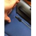Hermes Herbag Zip 31cm Bag In Black And Blue