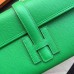 Hermes Jige Elan 29 Clutch Bag In Bamboo Epsom Calfskin
