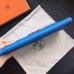 Hermes Jige Elan 29 Clutch Bag In Blue Epsom Calfskin