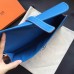 Hermes Jige Elan 29 Clutch Bag In Blue Epsom Calfskin