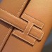 Hermes Jige Elan 29 Clutch Bag In Gold Epsom Calfskin