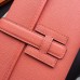 Hermes Jige Elan 29 Clutch Bag In Flamingo Epsom Calfskin