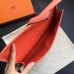 Hermes Jige Elan 29 Clutch Bag In Flamingo Epsom Calfskin