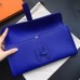 Hermes Jige Elan 29 Clutch Bag In Blue Electric Epsom Calfskin