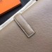 Hermes Jige Elan 29 Clutch Bag In Etoupe Epsom Calfskin
