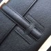 Hermes Jige Elan 29 Clutch Bag In Black Epsom Calfskin