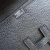 Hermes Jige Elan 29 Clutch Bag In Black Epsom Calfskin