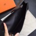 Hermes Jige Elan 29 Clutch Bag In Black Epsom Calfskin