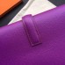 Hermes Jige Elan 29 Clutch Bag In Cyclamen Epsom Calfskin