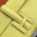 Hermes Jige Elan 29 Clutch Bag In Yellow Epsom Calfskin