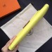 Hermes Jige Elan 29 Clutch Bag In Yellow Epsom Calfskin