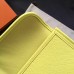 Hermes Jige Elan 29 Clutch Bag In Yellow Epsom Calfskin