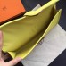 Hermes Jige Elan 29 Clutch Bag In Yellow Epsom Calfskin