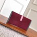 Hermes Jige Elan 29 Clutch In Bordeaux Suede Calfskin