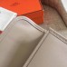Hermes Jige Elan 29 Clutch In Grey Swift Calfskin