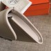 Hermes Jige Elan 29 Clutch In Grey Swift Calfskin