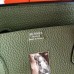 Hermes Birkin 40 Handmade Bag In Canopee Clemence Leather