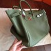 Hermes Birkin 40 Handmade Bag In Canopee Clemence Leather
