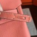 Hermes Birkin 40 Handmade Bag In Crevette Clemence Leather