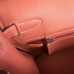 Hermes Birkin 40 Handmade Bag In Crevette Clemence Leather