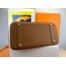 Hermes Birkin 40 Handmade Bag In Gold Clemence Leather