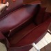 Hermes Birkin 40 Handmade Bag In Bordeaux Epsom Leather