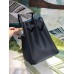 Hermes Birkin 40 Handmade Bag In Black Epsom Leather
