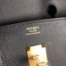 Hermes Birkin 40 Handmade Bag In Black Epsom Leather