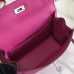 Hermes Kelly Danse Handmade Bag In Magnolia Swift Leather