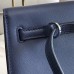 Hermes Kelly Danse Handmade Bag In Blue Swift Leather