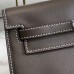 Hermes Kelly Danse Handmade Bag In Taupe Swift Leather