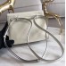 Hermes Kelly Danse Handmade Bag In White Swift Leather