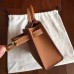 Hermes Kelly Mini II Handmade Bag In Gold Epsom Leather